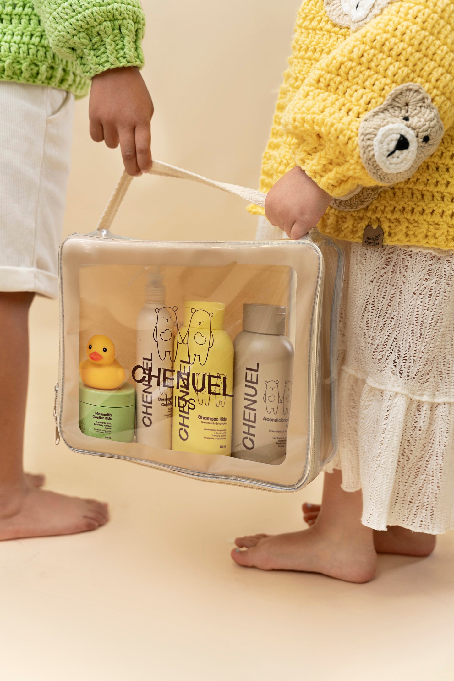 Shampoo Acondicionador Desenredante y Mascarilla KIDS