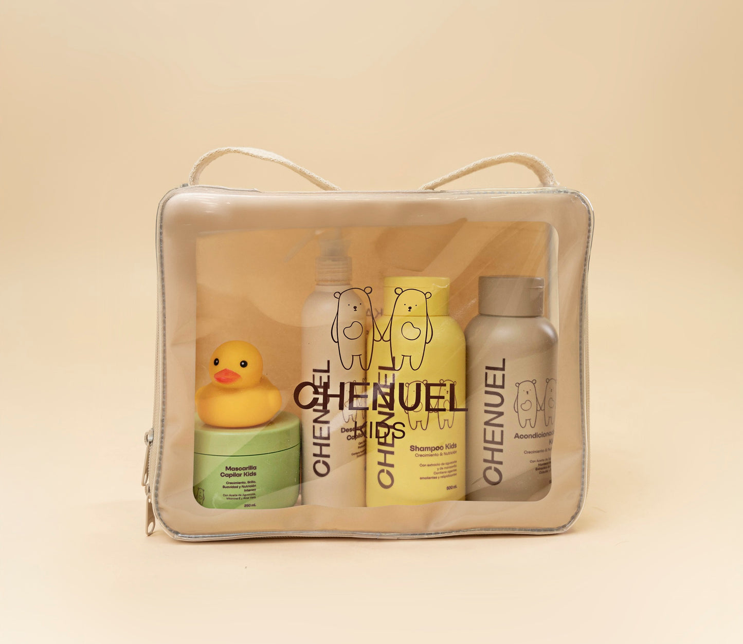 Shampoo Acondicionador Desenredante y Mascarilla KIDS