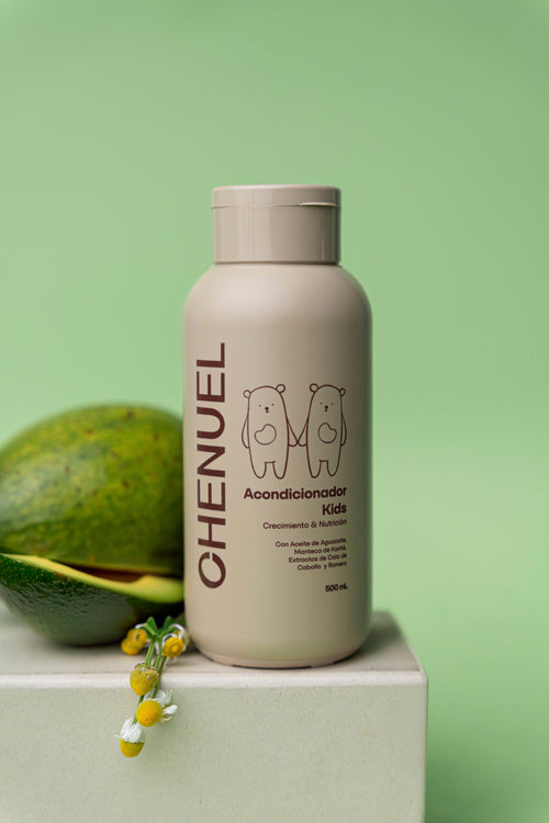 Acondicionador Chenuel Kids 500ml – Nutrición Natural, Suavidad y Crecimiento Saludable