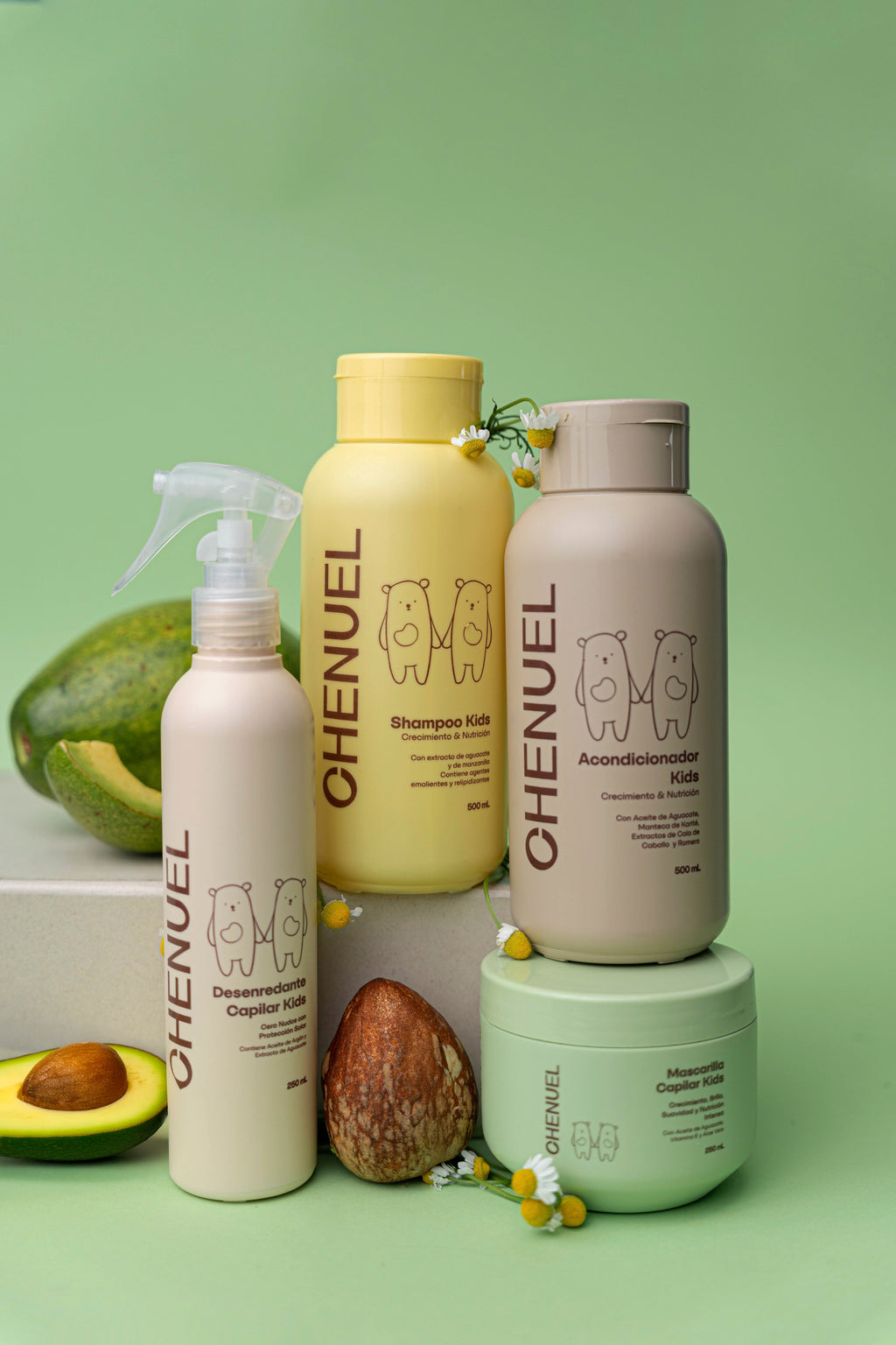 Kit Completo Chenuel KIDS - Rutina Capilar Integral para Tu Pequeño